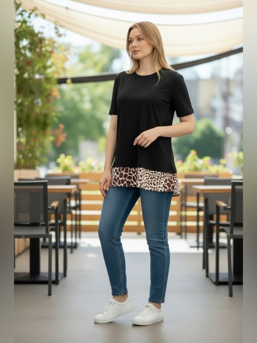 Ann Taylor Classic Black Top